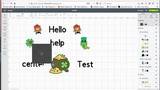 How to align and center elements in Cricut Design Space
