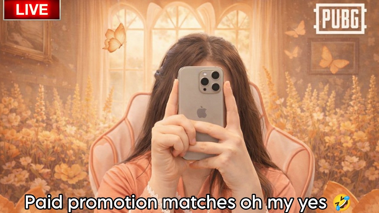 PAID PROMOTION MATCHES OH MY YES 😂🔥 PUBG MOBILE LIVE