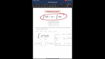 Practice MCQ Integration by Parts-AP Calculus BC Crash Course