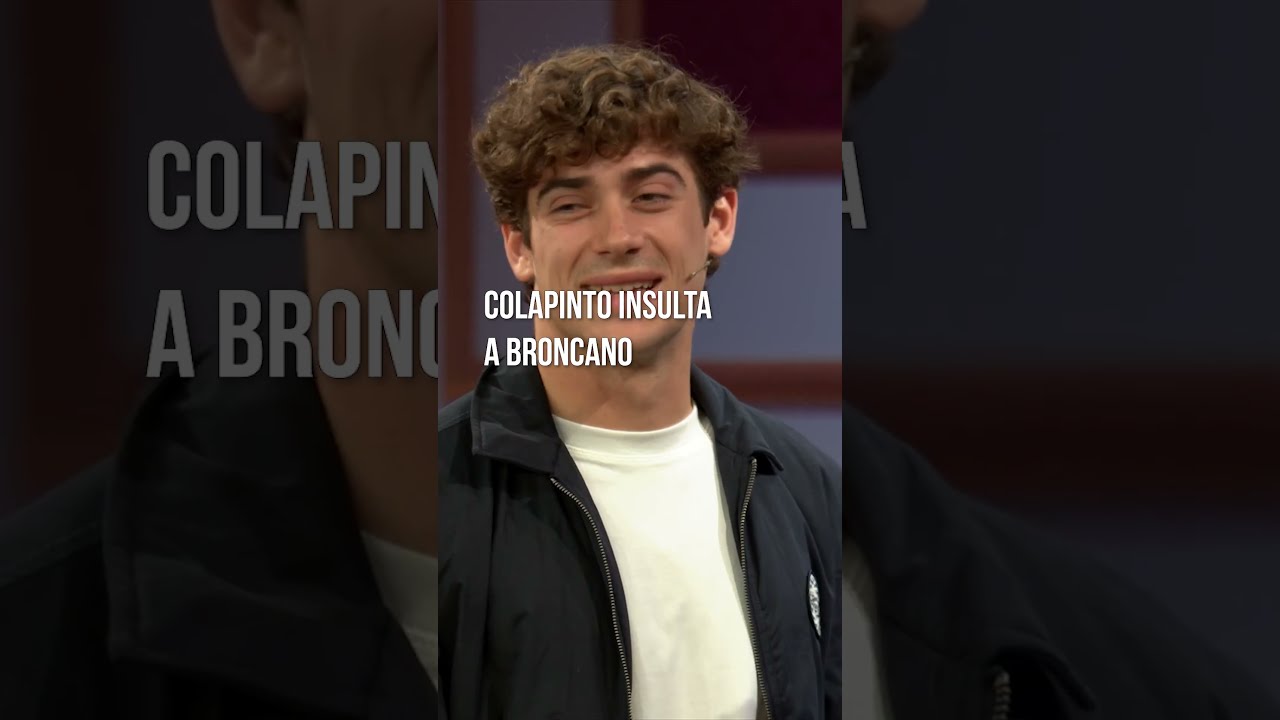 Colapinto insulta a Broncano | #LaRevuelta 15.09.2026