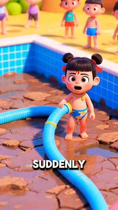 The Girl Got Mad Because They Stole The Pool Water 😲