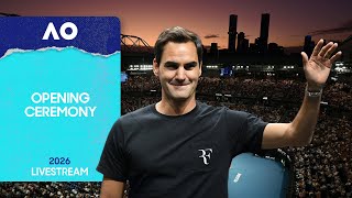Download Lagu LIVE | Opening Ceremony | Feat. Roger Federer | Australian Open 2026 MP3