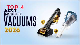Top 4 BEST Handheld Vacuums 2026 Top 4 BEST Handheld Vacuums 2026