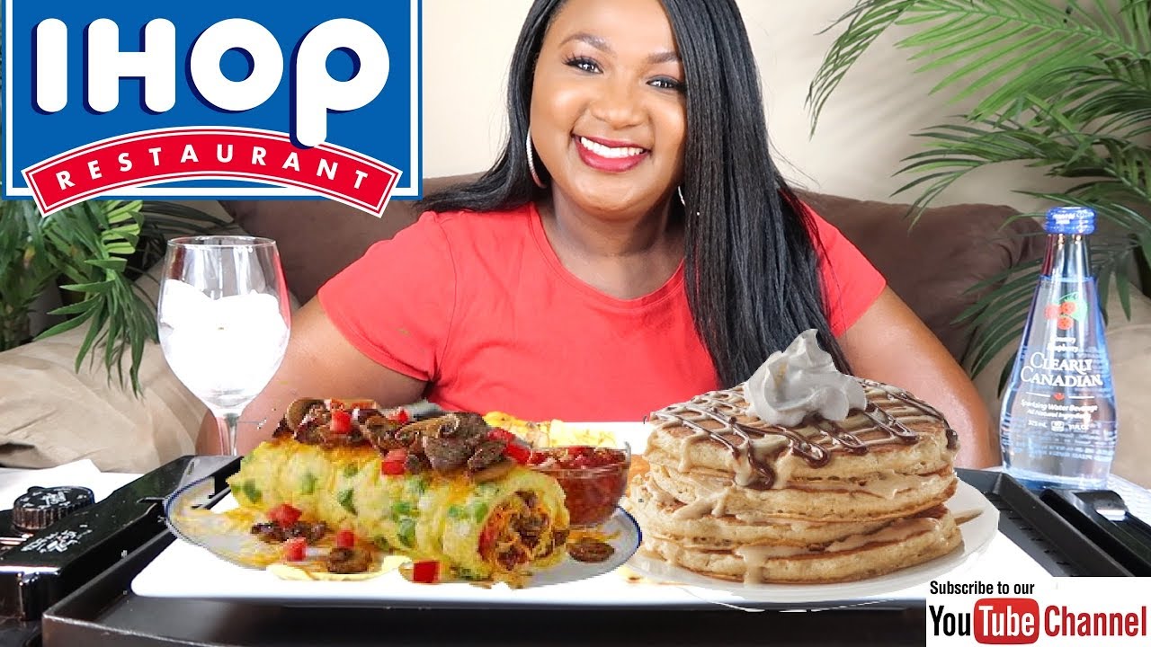 IHOP NEW YORK CHEESECAKE PANCAKES - It's Mukbang Time!!! 묵방