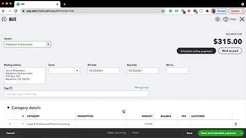 QuickBooks Reports | What You Owe and Expenses and Vendor Report Groups