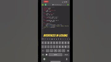 Go Programming: Go lang Interfaces #programming #coding #shorts