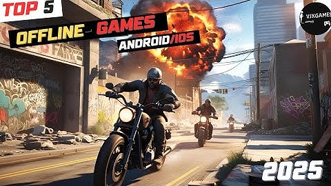 Top 5 Offline games for android/ios 2025 | New release offline mobile games 2025