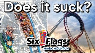 I visited SIx Flags Magic Mountain in the BIG 26...