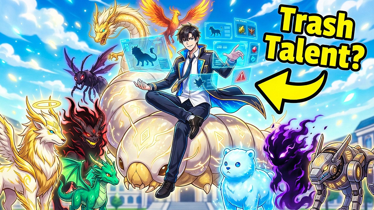 Everyone Mocked His D-RANK Talent—But He SECRETLY Sees FUTURE and Controls LEGENDARY BEASTS!