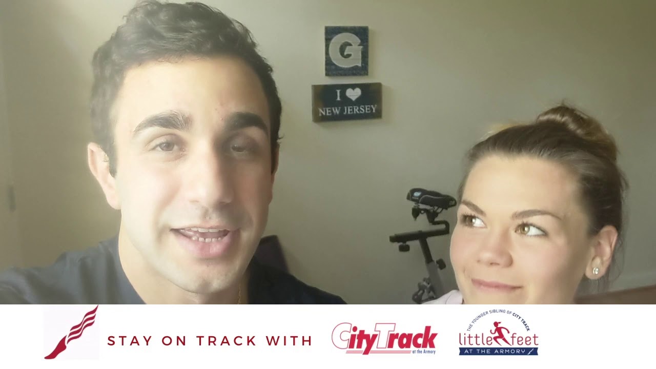 ROBBY ANDREWS & Josette Norris are ready to rumble with the best of CityTrack & LittleFeet!
