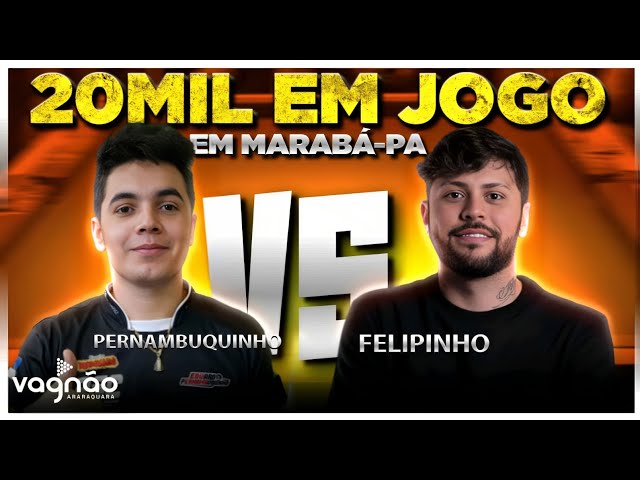 FELIPINHO X GUGU SEM MEDO 100MIL V CONQUISTA 26/11/2023 - SINUCA AO VIVO 