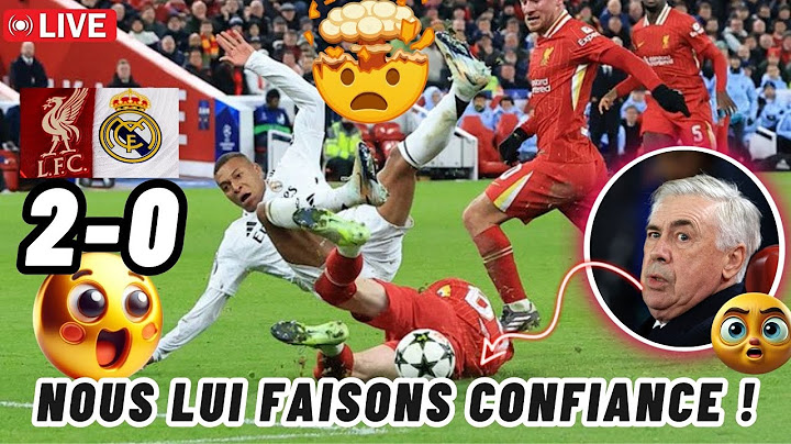 MBAPPÉ MANQUE LE PENALTY DE LA RÉVOLTE : LE REAL MADRID COULE À LIVERPOOL ! #liguedeschampions #ucl