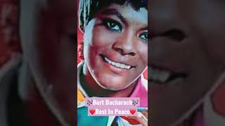 Rest In Peace Burt Bacharach🎶 #burtbacharach #dionnewarwick #60s #70s #music #classic #restinpeace