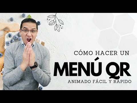 Video: Cómo Crear Un Menú Animado