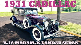 1931 CADILLAC V-16 MADAM-X LANDAU SEDAN