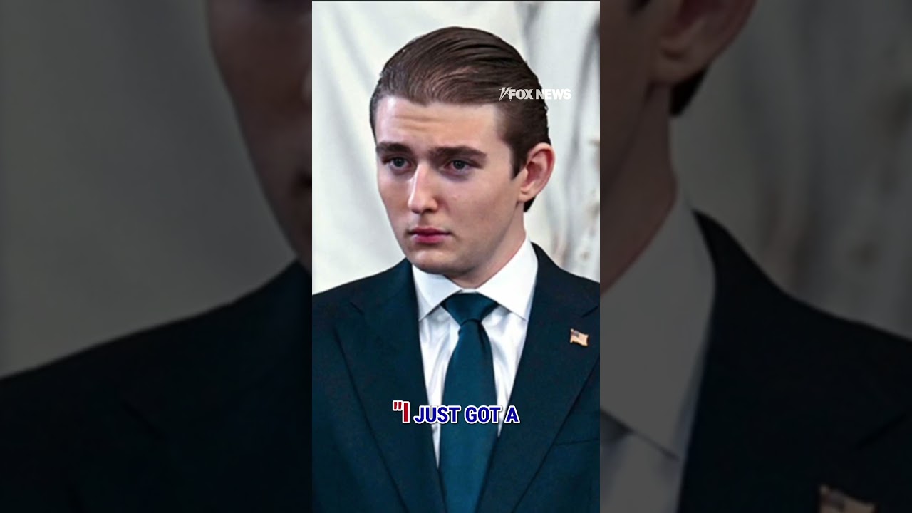Barron Trump SAVES woman's life: Report #shorts #us #trump #news #uk #barrontrump