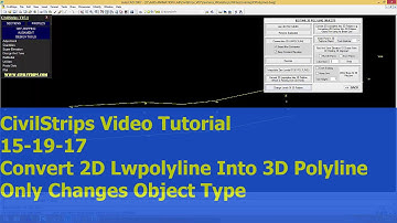 15_19_17 Convert 2D Lwpolyline Into 3D Polyline Only Changes Object Type