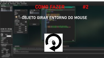 Como fazer um objeto girar em torno do mouse no Game Maker Studio 2?