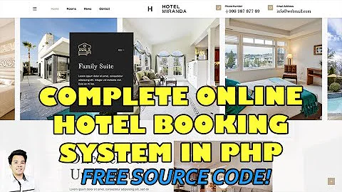 Complete Online Hotel Booking System using PHP MySQL