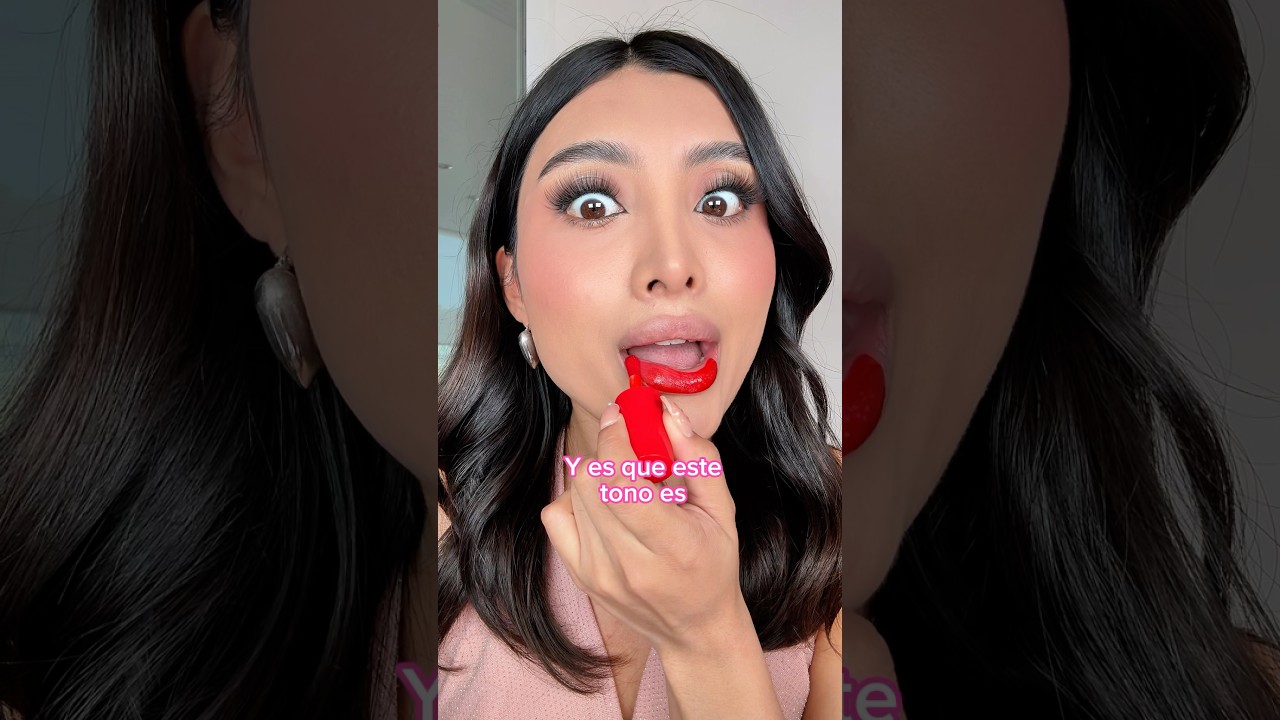 ¡Esta tinta para labios nos vuelve a sorprender! 👁️💋👁️ 