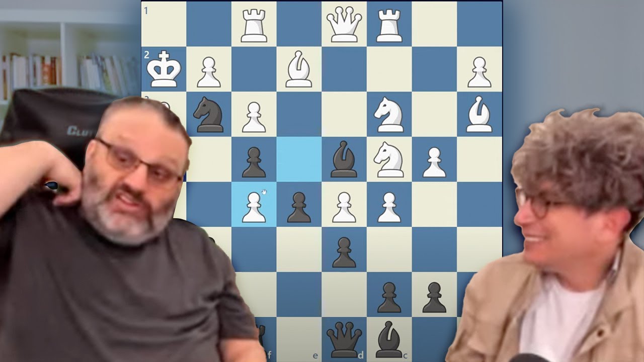 Ben and James Altucher Study Chess King's Indian Game from the