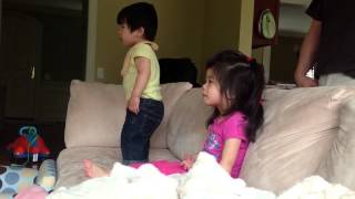 Bouncing on the couch