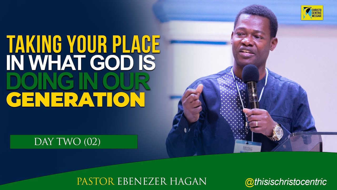 TAKING YOUR PLACE IN WHAT GOD IS DOING IN OUR GENERATION - Pastor ...