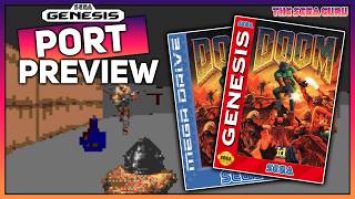 NEW! Doom Port to Sega Genesis - DEMO FIRST PLAY!