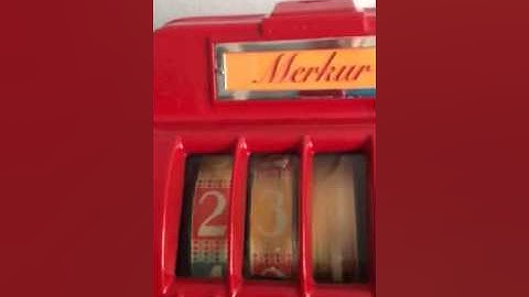 Merkur slot machine.