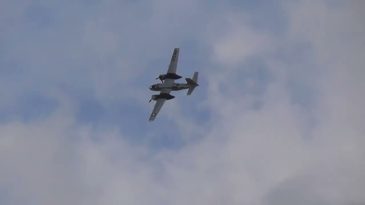 Duxford Battle of Britain 2025 - The A 26C Invader 'Sweet Eloise 11