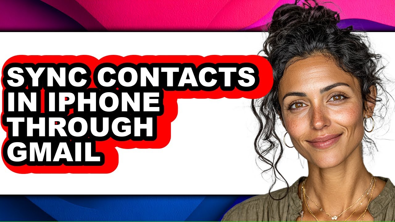 How to Sync Contacts in Iphone Through Gmail - Step by Step - YouTube