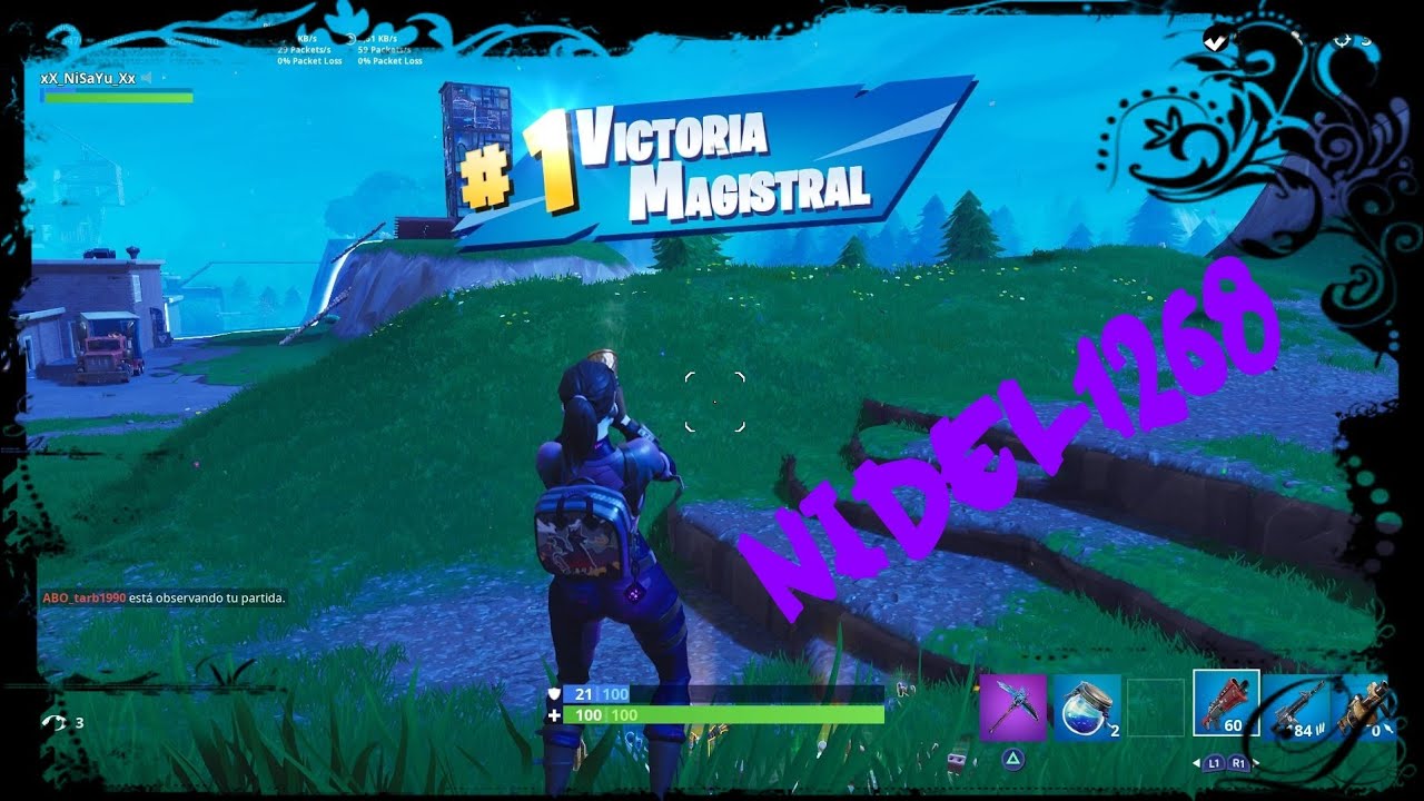 antenna FORTNITE - MI BOMBARDERA OSCURA