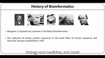 History of Bioinformatics