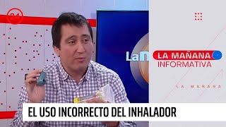 Las consecuencias del uso incorrecto del inhalador y cómo evitarlas | 24 Horas TVN Chile