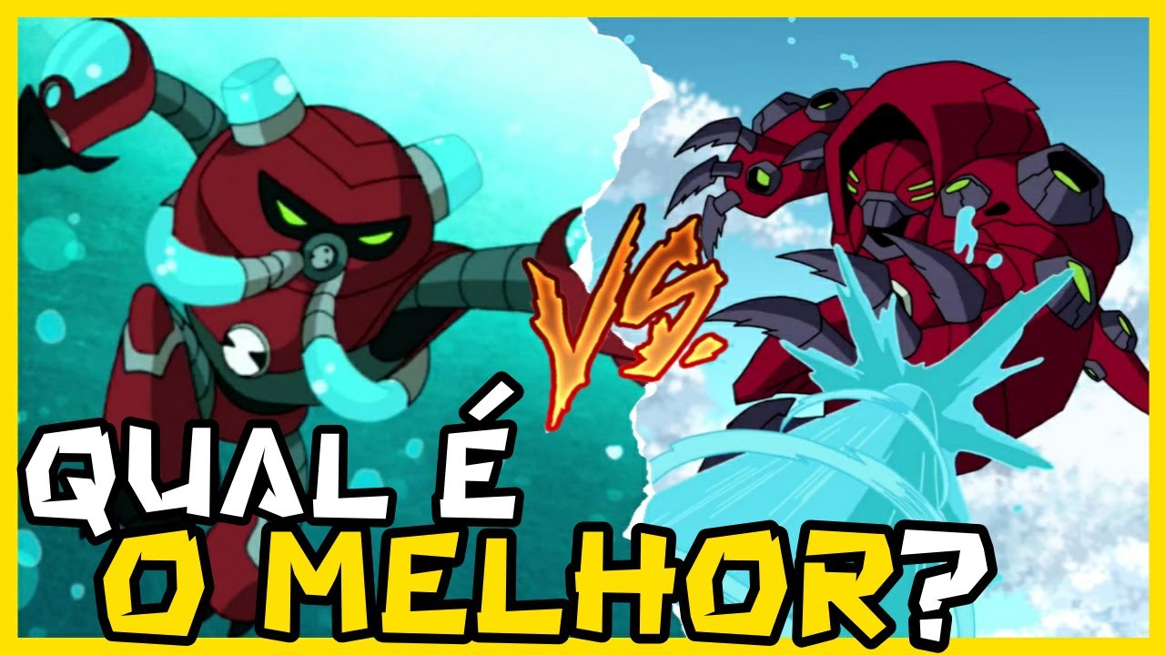 BEN 10 - O ENXURRADA É MELHOR QUE O AMEAÇA AQUÁTICA!!!!!!!!!!!? - YouTube