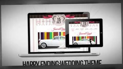 Wedding Day - Unique Minimal Bootstrap Theme + Download