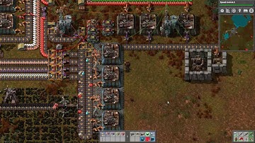 Factorio - digitally operated single belt Blue factory
