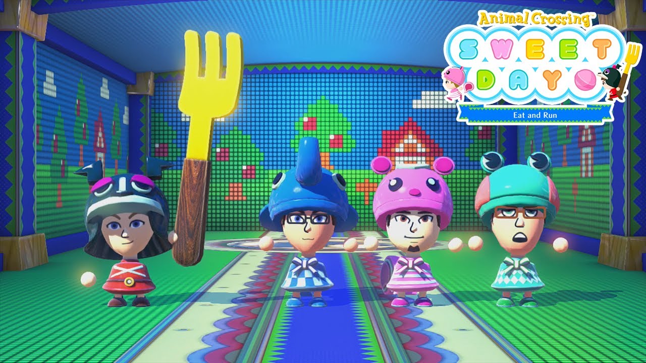 Nintendo Land Co Op Animal Crossing Sweet Days Gamepad Youtube
