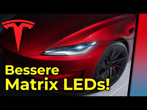 Tesla Matrix LED noch besser! Neues Software Update zum Adaptiven Scheinwerferlicht \u0026 vielem mehr!