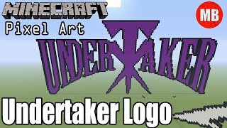 Minecraft Pixel Art | The Undertaker's Logo!