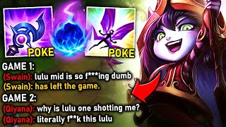 I embarrassed the enemy with Lulu Mid and made them RAGE and Quit