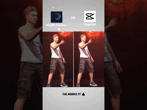 Which one is best 🔥// Alight motion vs CapCut ff edit, lobby edit ff,#druvesh 79