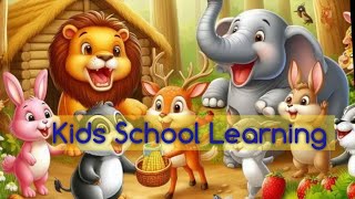 Kids School Learning activities for 3 year olds at home | Learn ABC Phonics Shapes Numbers Colors 🌈 screenshot 4