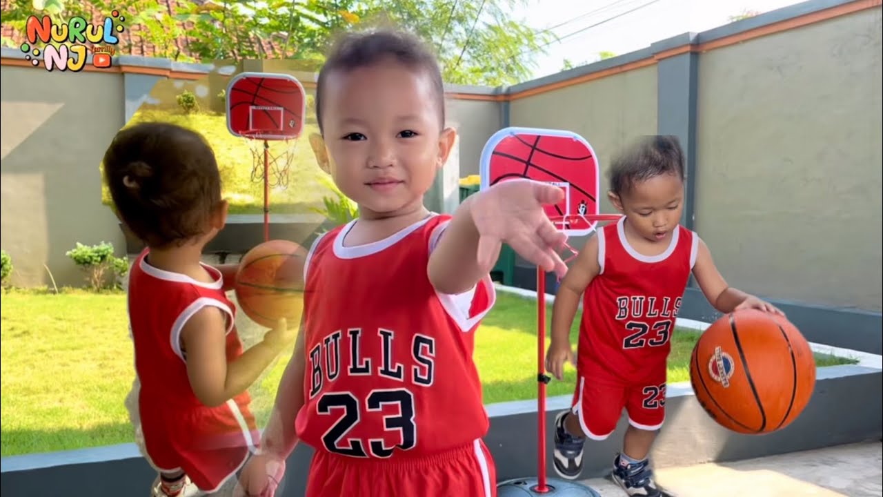 Ayo Bermain Bola Basket Bersama Adek Arshaka!