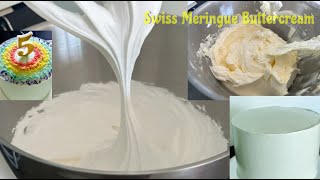 How to make Swiss Meringue Buttercream//Ultra Creamy Buttercream Recipe/English Subtitles