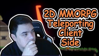 Teleportation Client Side in our 2D MMORPG screenshot 4