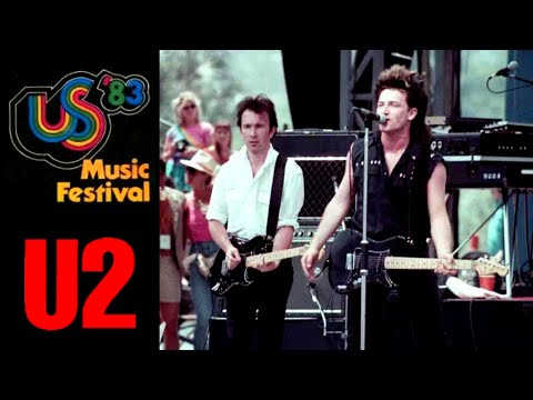 U2 War Tour Us Festival 1983 remastered Devore, CA