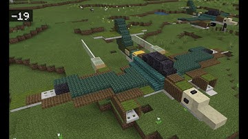 Messerchmitt Me-262 Jet Tutorial (minecraft)