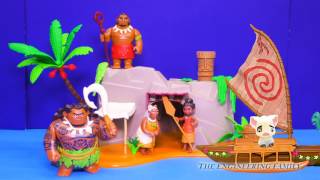 MOANA Disney Disney Princess Moana Adventure Pack + Games Maui Video Toy Unboxing screenshot 4