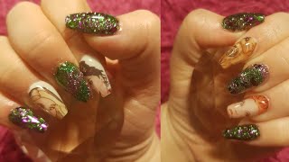Hocus pocus nails (recreating Stacey wards design) x